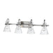 Millennium - 2334-BN - Four Light Vanity - Layton - Brushed Nickel