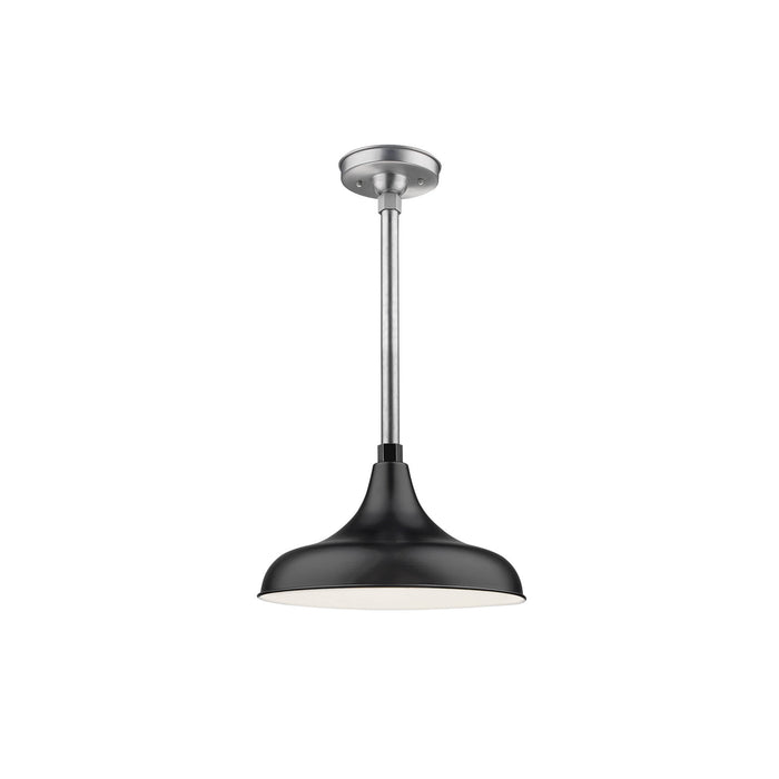 Millennium - RMWHS14-SB - One Light Pendant - R Series - Satin Black