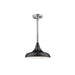 Millennium - RMWHS14-SB - One Light Pendant - R Series - Satin Black