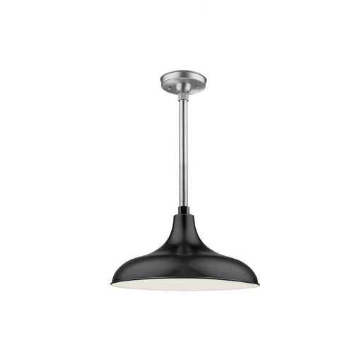 Millennium - RMWHS17-SB - One Light Pendant - R Series - Satin Black