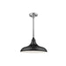 Millennium - RMWHS17-SB - One Light Pendant - R Series - Satin Black