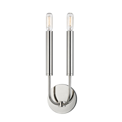 Hudson Valley - 2600-PN - Two Light Wall Sconce - Gideon - Polished Nickel
