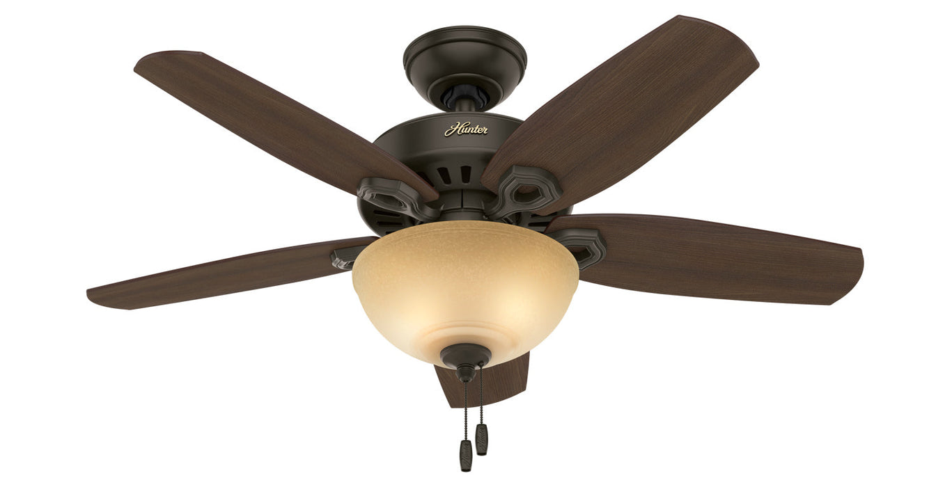 Hunter 42" Builder Ceiling Fan with LED Light Kit and Pull Chains