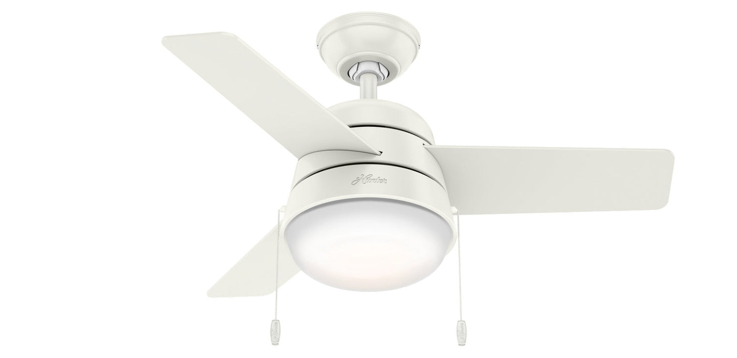 Hunter 36" Aker Ceiling Fan with LED Light Kit and Pull Chains