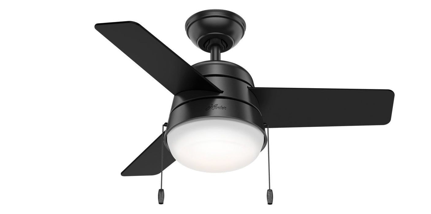 Hunter 36" Aker Ceiling Fan with LED Light Kit and Pull Chains