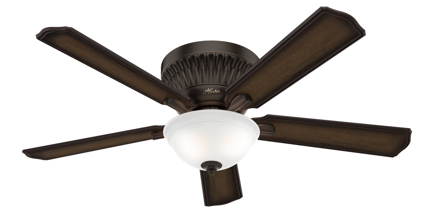 Hunter 54" Chauncey Ceiling Fan with LED Light Kit and Handheld Remote