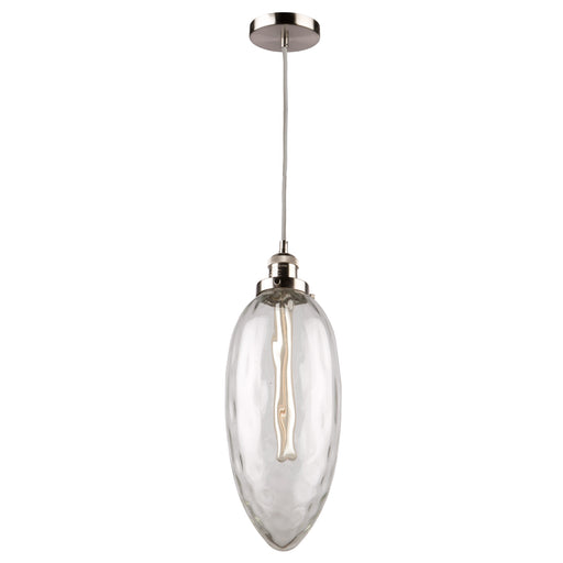 Artcraft - AC10711 - One Light Pendant - Lux Pendant Collection - Brushed Nickel