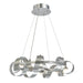 Artcraft - AC7210BA - Eight Light Chandelier - Rolling Hills - Brushed Aluminum