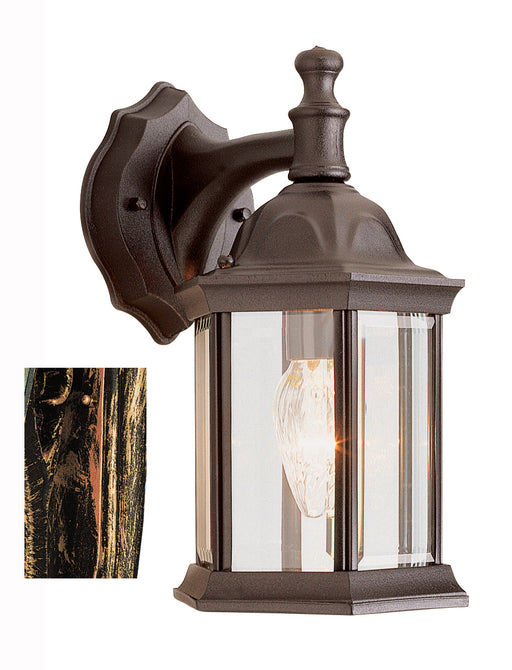 Trans Globe Imports - 4349 BC - One Light Wall Lantern - Cumberland - Black Copper