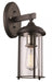 Trans Globe Imports - 50231 BK - One Light Wall Lantern - Blues - Black /Brushed Nickel