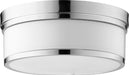 Quorum - 3509-14-62 - Three Light Ceiling Mount - Celeste - Polished Nickel