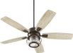 Quorum - 3525-86 - 52``Ceiling Fan - Galveston - Oiled Bronze