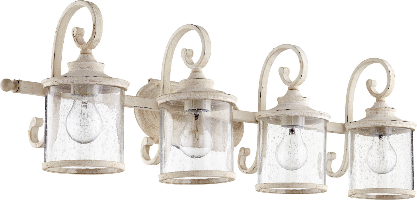 Quorum - 5073-4-70 - Four Light Vanity - San Miguel - Persian White