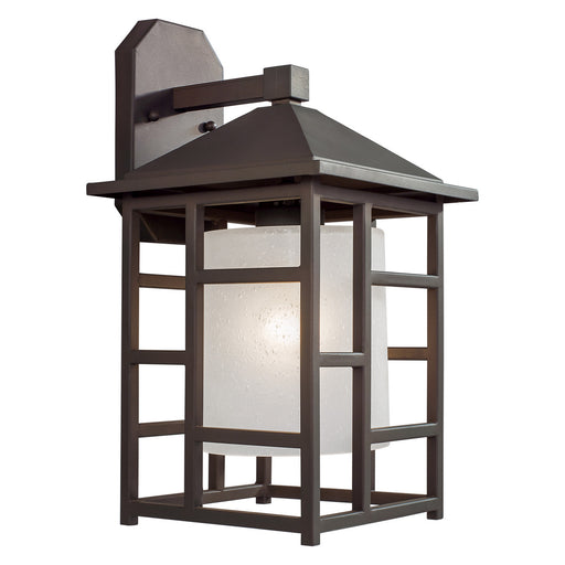 Forte - 1248-01-32 - One Light Outdoor Lantern - Antique Bronze