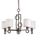Forte - 2627-05-32 - Five Light Chandelier - Antique Bronze