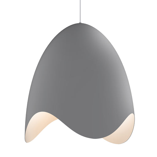 Sonneman - 2676.18W - LED Pendant - Waveforms™ - Dove Gray