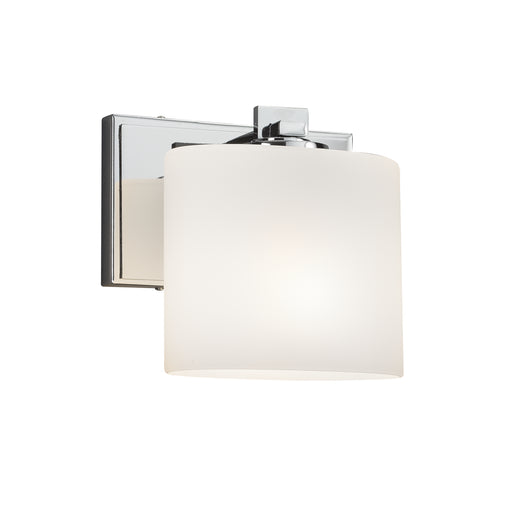Justice Designs - FSN-8447-30-OPAL-CROM - Wall Sconce - Fusion - Polished Chrome