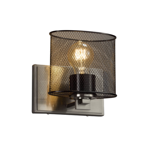 Justice Designs - MSH-8447-30-NCKL - Wall Sconce - Wire Mesh™ - Brushed Nickel
