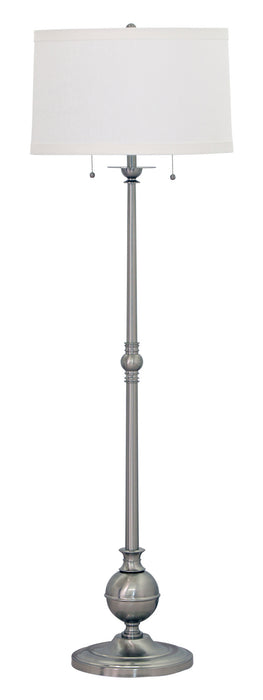 House of Troy - E901-SN - Two Light Floor Lamp - Essex - Satin Nickel