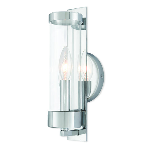 Livex Lighting - 10141-05 - One Light Wall Sconce - Castleton - Polished Chrome