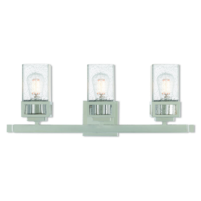Livex Lighting - 10153-05 - Three Light Bath Vanity - Harding - Polished Chrome