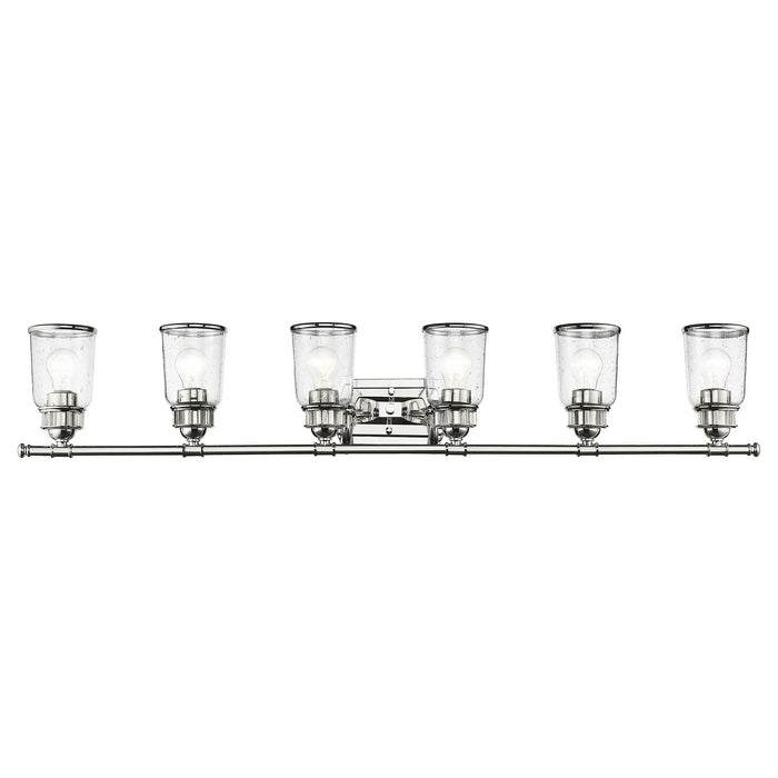Livex Lighting - 10516-05 - Six Light Bath Vanity - Lawrenceville - Polished Chrome