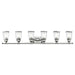 Livex Lighting - 10516-05 - Six Light Bath Vanity - Lawrenceville - Polished Chrome