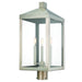 Livex Lighting - 20586-91 - Three Light Post-Top Lanterm - Nyack - Brushed Nickel
