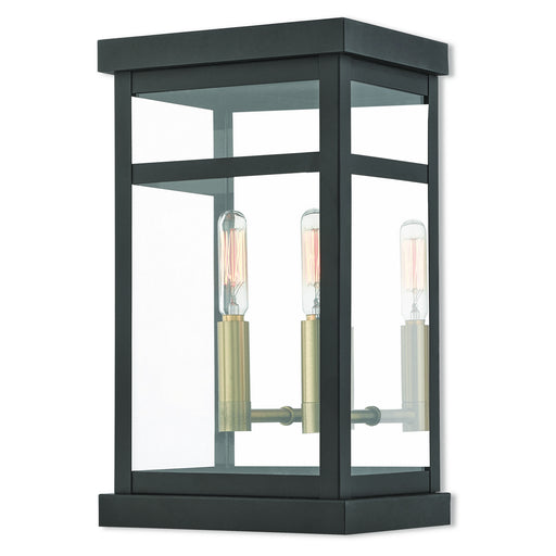 Livex Lighting - 20702-07 - Two Light Outdoor Wall Lantern - Hopewell - Bronze