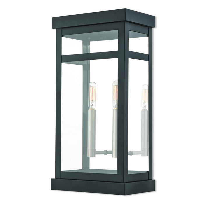 Livex Lighting - 20704-04 - Two Light Outdoor Wall Lantern - Hopewell - Black