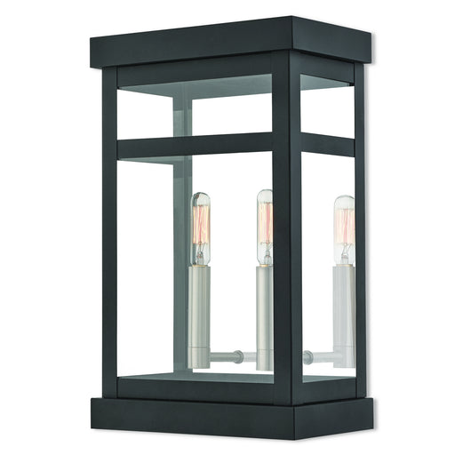 Livex Lighting - 20705-04 - Two Light Outdoor Wall Lantern - Hopewell - Black