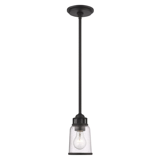 Livex Lighting - 40021-07 - One Light Mini Pendant - Lawrenceville - Bronze