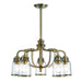 Livex Lighting - 40025-01 - Five Light Chandelier - Lawrenceville - Antique Brass