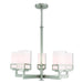 Livex Lighting - 40195-91 - Five Light Chandelier - Harding - Brushed Nickel