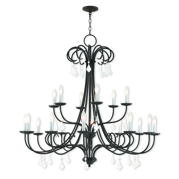 Livex Lighting - 40870-92 - 18 Light Foyer Chandelier - Daphne - English Bronze