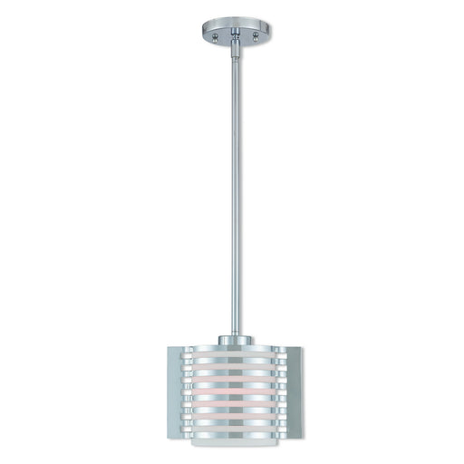 Livex Lighting - 41031-05 - One Light Mini Pendant - Hilliard - Polished Chrome