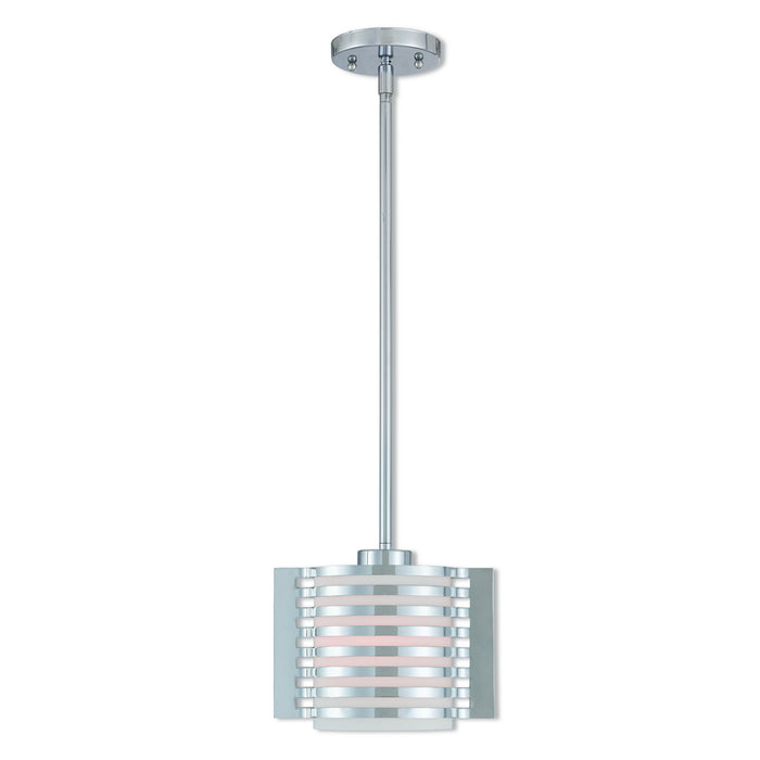 Livex Lighting - 41031-05 - One Light Mini Pendant - Hilliard - Polished Chrome