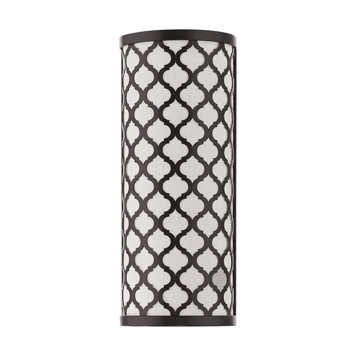 One Light Wall Sconce from the Arabesque collection in English Bronze finish