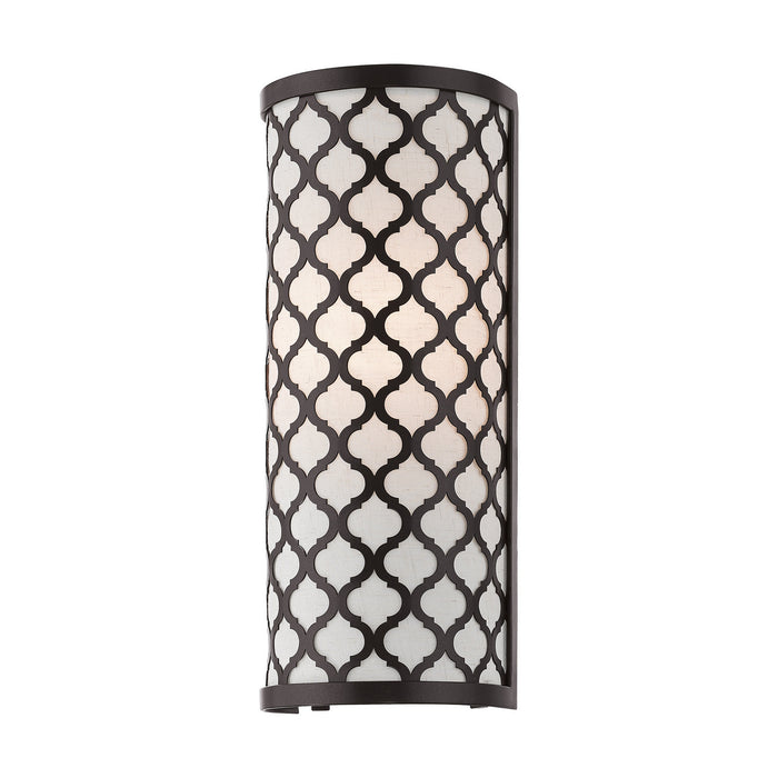 One Light Wall Sconce from the Arabesque collection in English Bronze finish