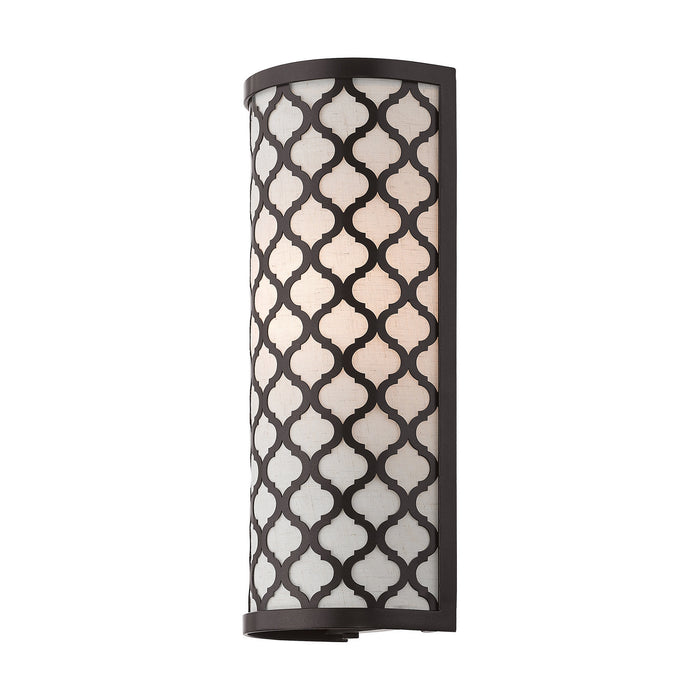 One Light Wall Sconce from the Arabesque collection in English Bronze finish