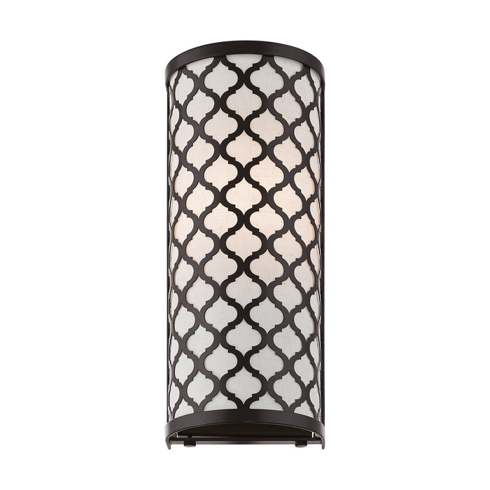 One Light Wall Sconce from the Arabesque collection in English Bronze finish
