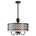 Livex Lighting - 41115-92 - Five Light Pendant - Arabesque - English Bronze
