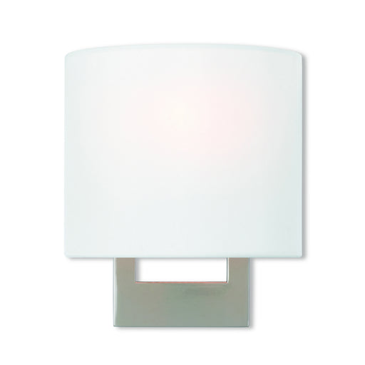 Livex Lighting - 42400-91 - One Light Wall Sconce - Hayworth - Brushed Nickel