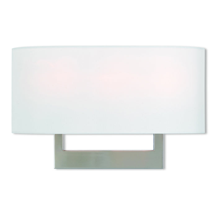 Livex Lighting - 42402-91 - Three Light Wall Sconce - Hayworth - Brushed Nickel