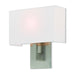 Livex Lighting - 42412-91 - One Light Wall Sconce - Hayworth - Brushed Nickel