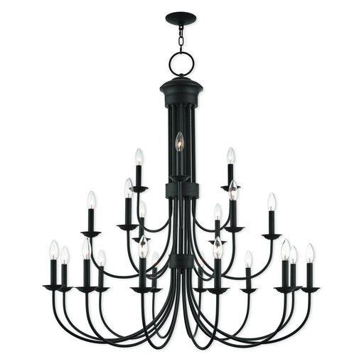 Livex Lighting - 42688-07 - 21 Light Foyer Chandelier - Estate - Bronze