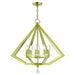 Livex Lighting - 50668-02 - Eight Light Chandelier - Diamond - Polished Brass