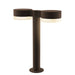 Sonneman - 7306.PC.FW.72-WL - LED Bollard - REALS - Textured Bronze