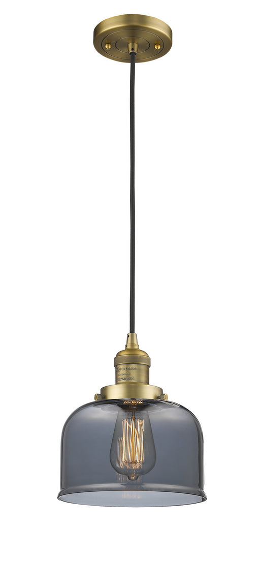 Innovations - 201C-BB-G73 - One Light Mini Pendant - Franklin Restoration - Brushed Brass