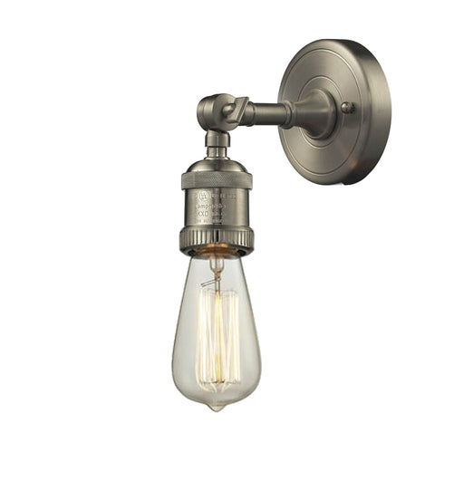 Innovations - 202-SN - One Light Wall Sconce - Bare Bulb - Brushed Satin Nickel
